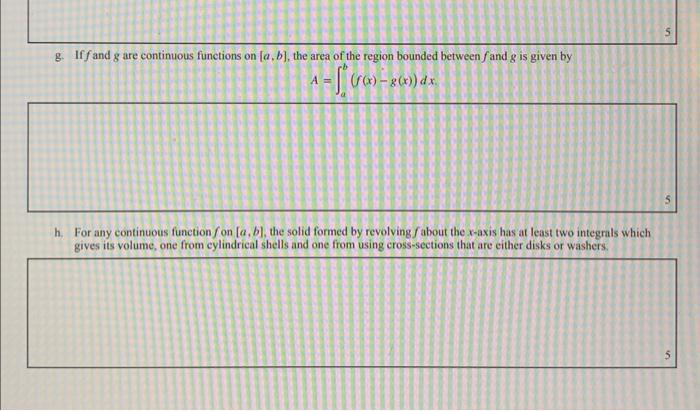 Solved 11. For Each Of The Following Statements, Determine | Chegg.com