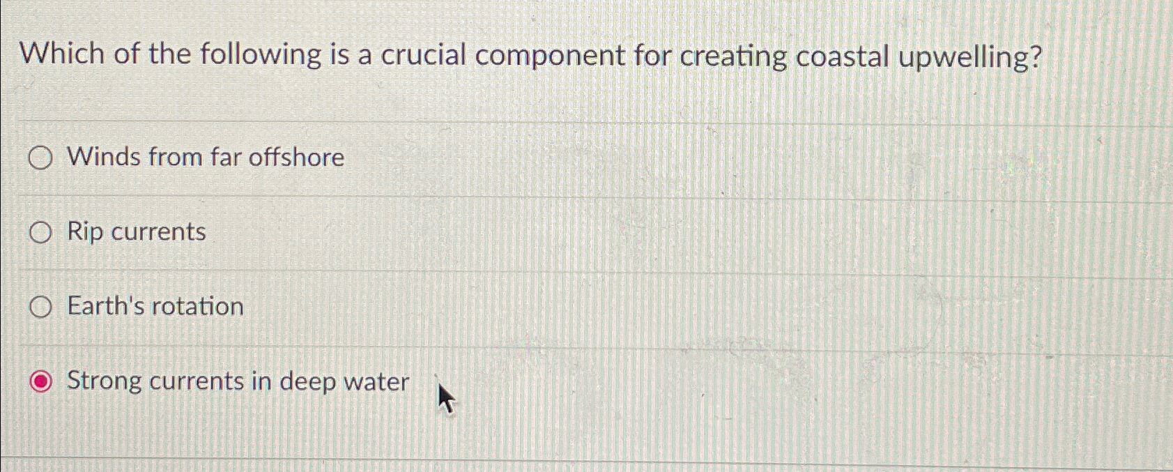 Solved Which of the following is a crucial component for | Chegg.com