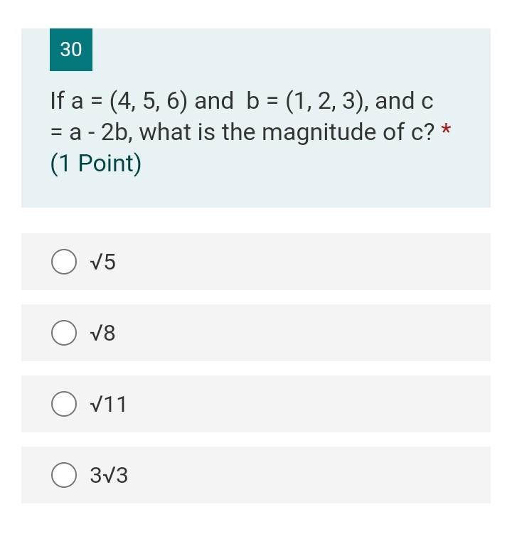 Solved 28 Which of the following matrices is not always a | Chegg.com