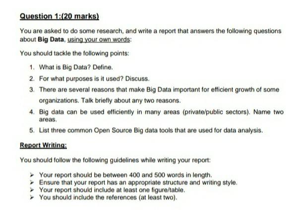 how to report research questions