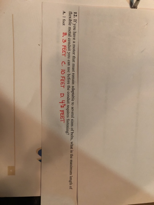 Solved 12 If You Have A Motor That Must Remain Adaptable To Chegg