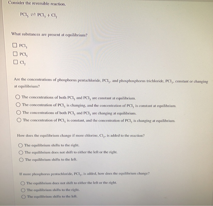 Solved Consider The Reversible Reaction A(g) = B(y) Which K | Chegg.com