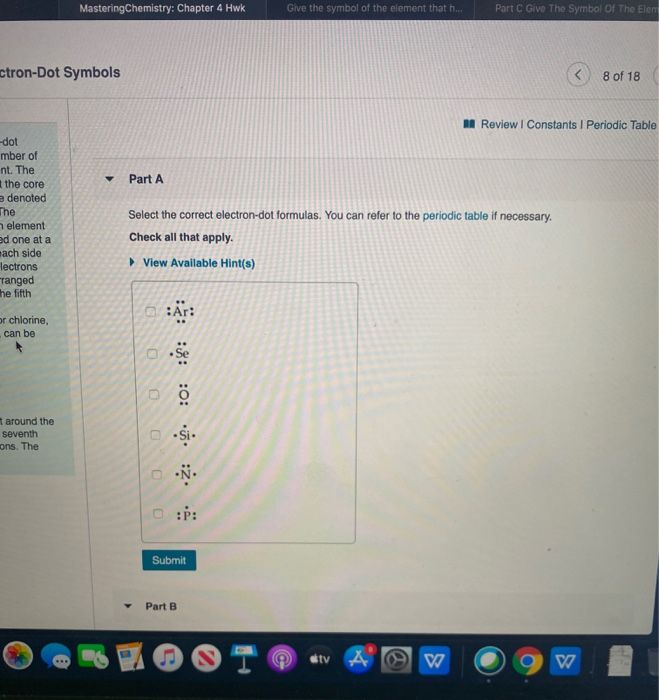 mastering chemistry chapter 4 homework answers