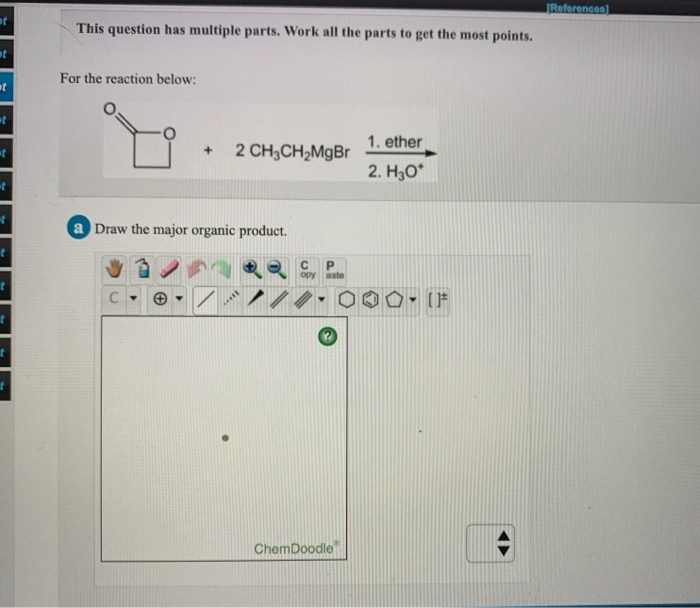 Solved ot This question has multiple parts. Work all the | Chegg.com