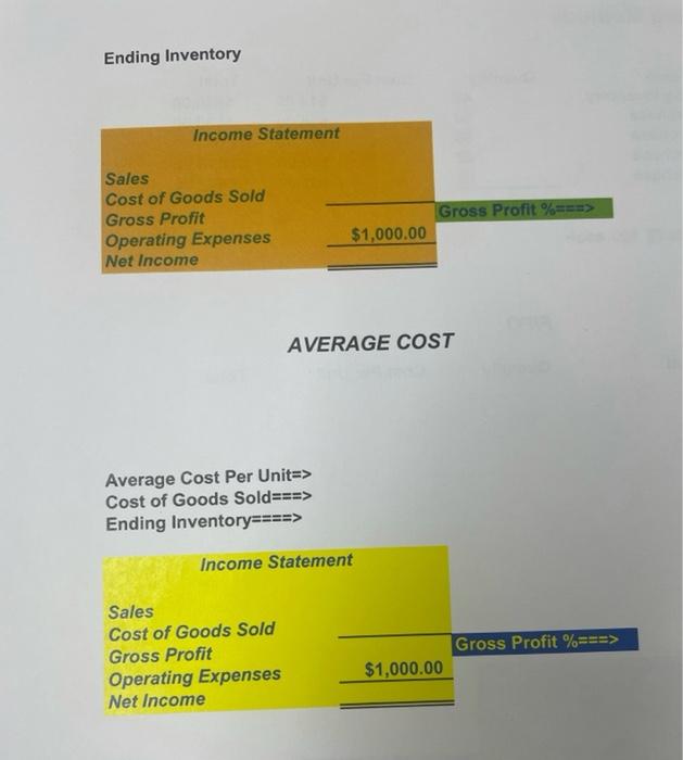 Solved Inventory Costing Methods Date 1-Sep 9-Sep 16-Sep | Chegg.com