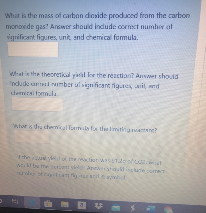 Solved 155g of iron (III) oxide reacts with 187g of carbon