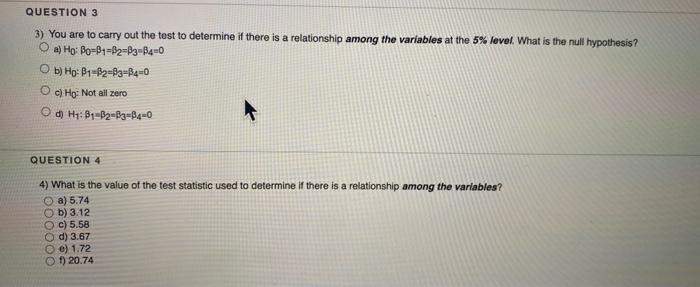 Solved QUESTION 1 Use the following information to answer | Chegg.com