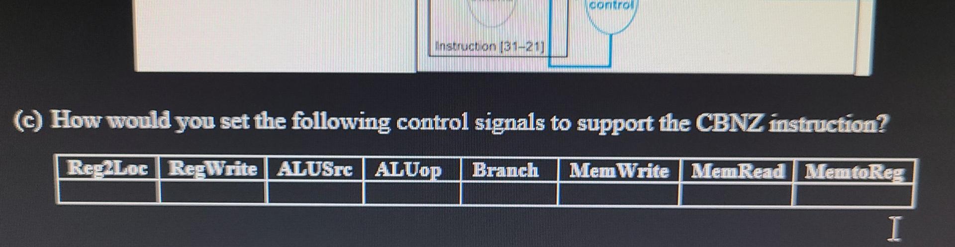 Solved 3. (10pts) Consider the LEGV8 datapath below that can