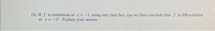 Solved solve for part b I have the answer for part a | Chegg.com