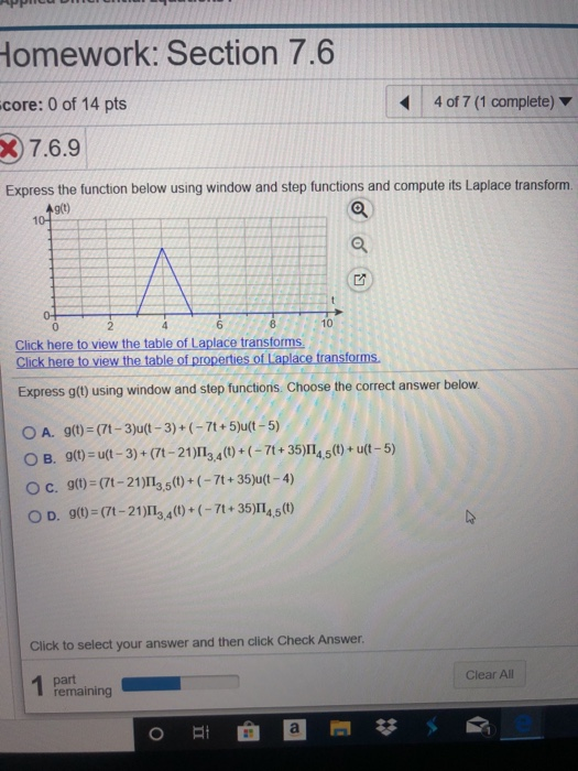 Solved PP Homework: Section 7.6 4 Of 7 (1 Complete) Core: 0 | Chegg.com