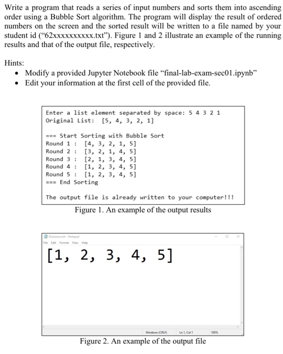 Solved Write a program that reads a series of input numbers