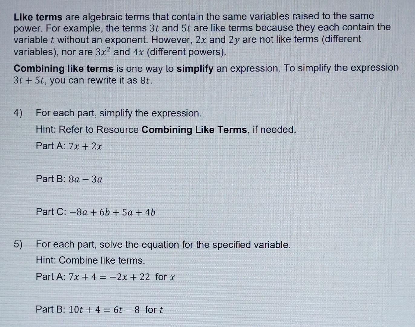 Solved Preview Assignment 6.B Preparing For The Next Class | Chegg.com