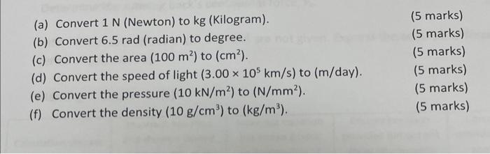 How to change N/m2 to N/mm2. 