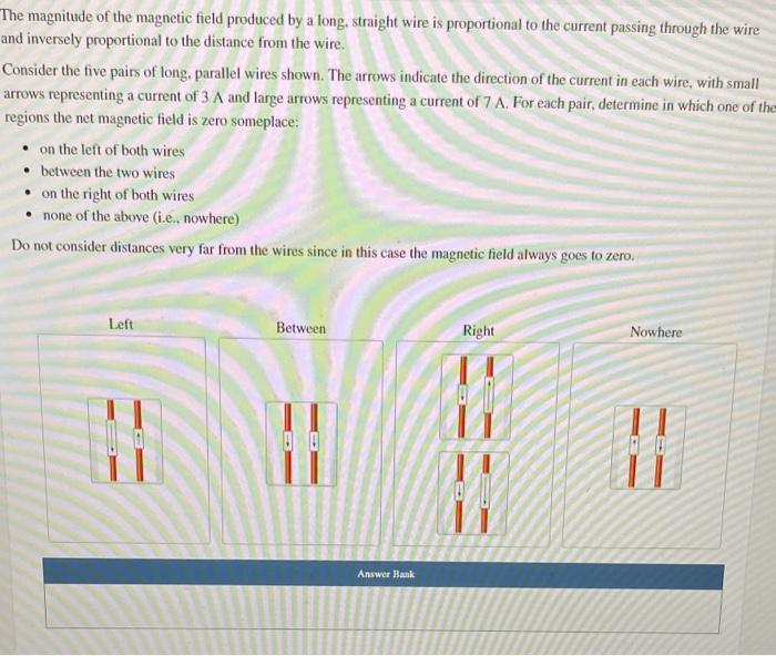 Solved The magnitude of the magnetic field produced by a | Chegg.com