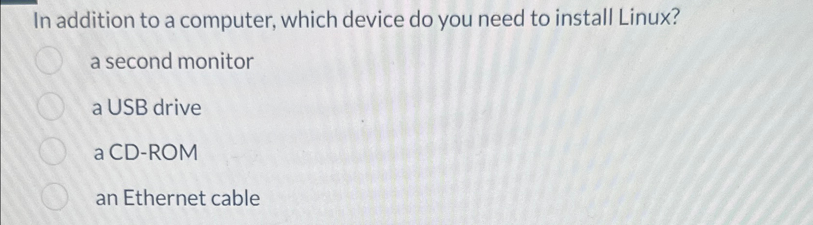 Solved In Addition To A Computer, Which Device Do You Need | Chegg.com