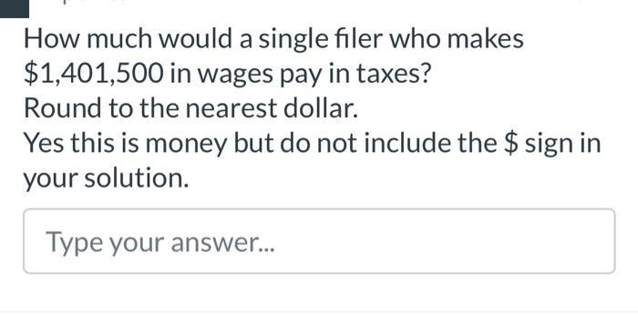 Solved Let s use the following tax bracket structure to Chegg com