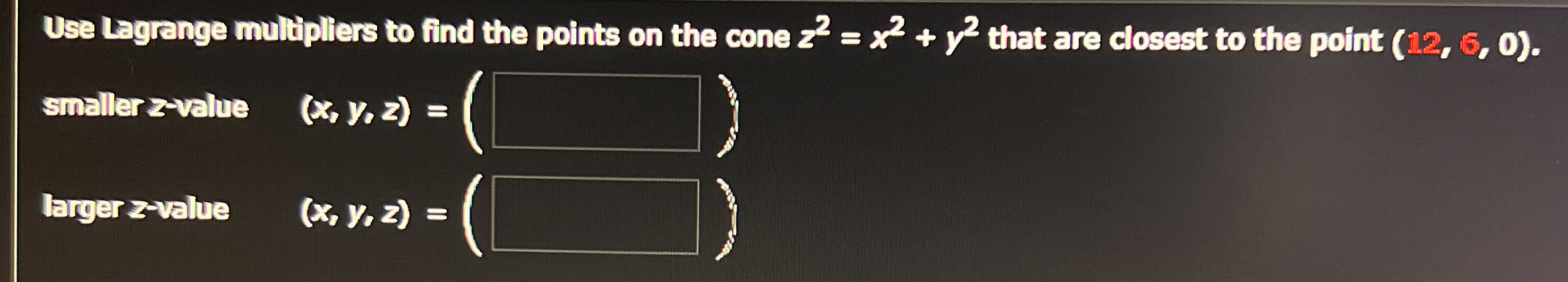Solved Use lagrange multipllers to find the points on the | Chegg.com