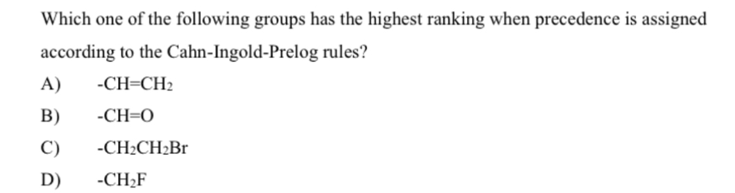 Solved Which one of ﻿the following groups has the highest | Chegg.com