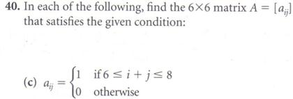 Solved In each of the following, find the 6 times 6 matrix A | Chegg.com