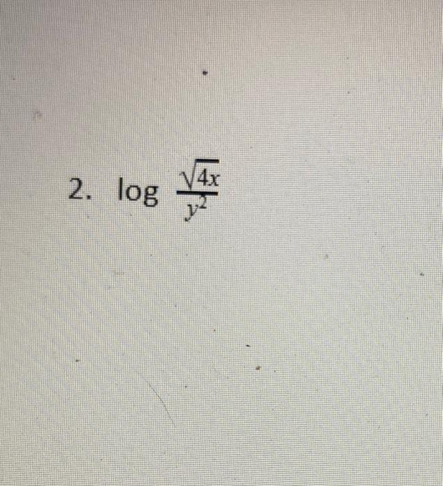 Solved 2. log } | Chegg.com