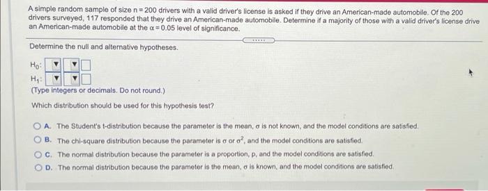 solved-a-simple-random-sample-of-size-n-200-drivers-with-a-chegg