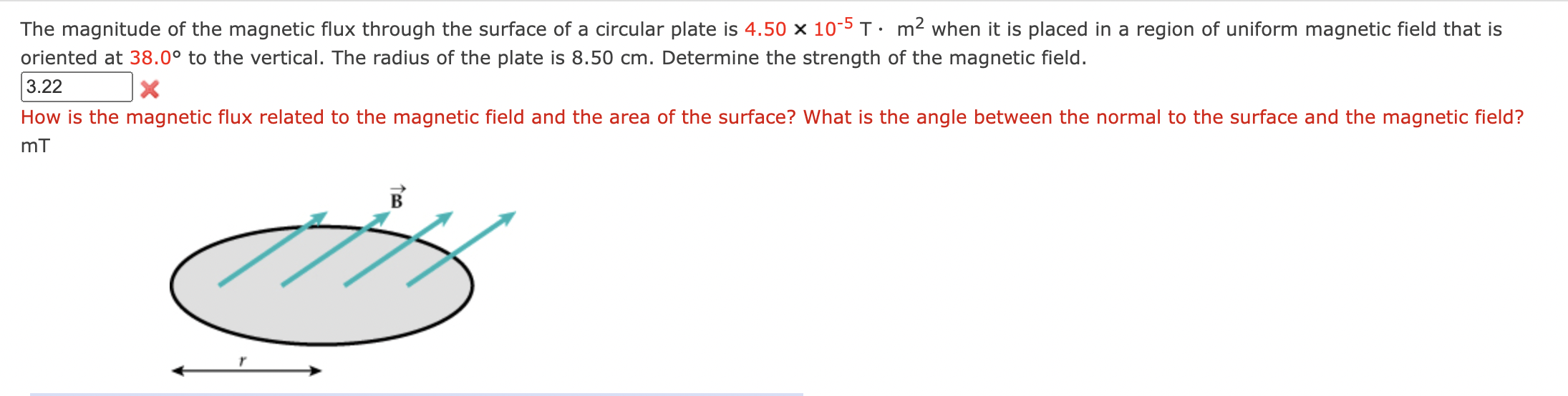 Solved The magnitude of ﻿the magnetic flux through the | Chegg.com