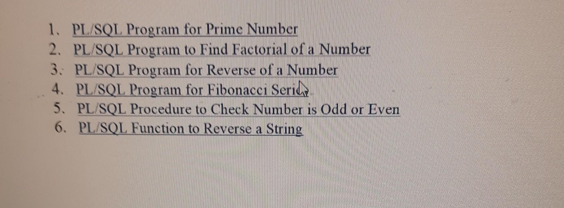 pl sql program to find given number is prime or not