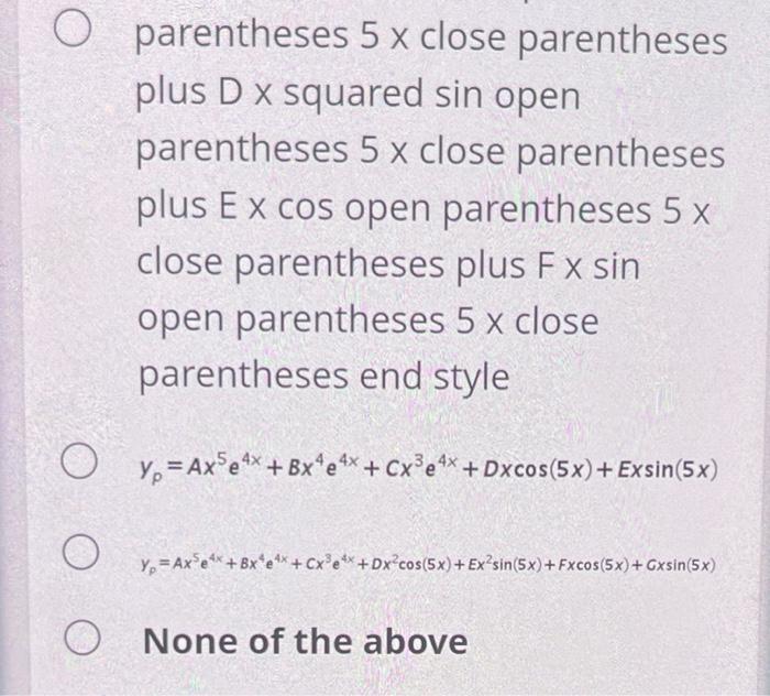 Solved Consider The Following Nonhomogeneous Linear 1422