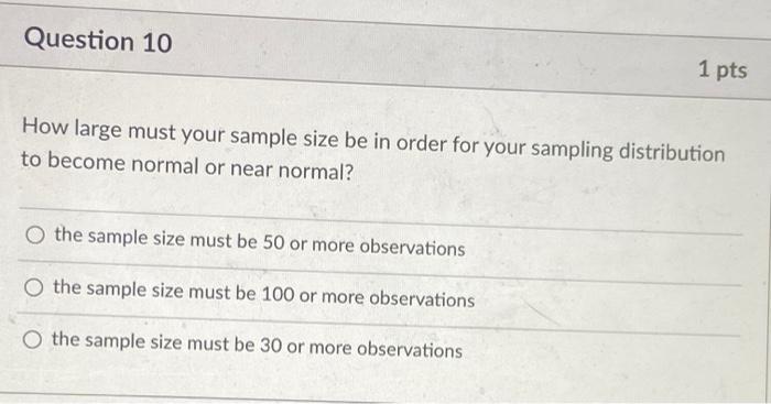 Solved Question 6 1 pts Assume that a study wants to | Chegg.com