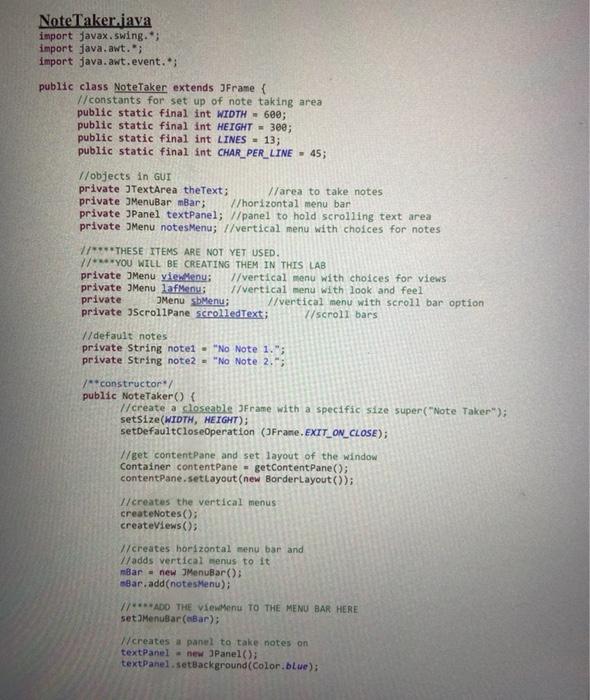Solved Task #1 Creating a Menu with Submenus 1. Download the | Chegg.com