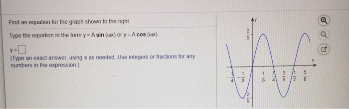 Solved Write the equation of a sine function that has the | Chegg.com