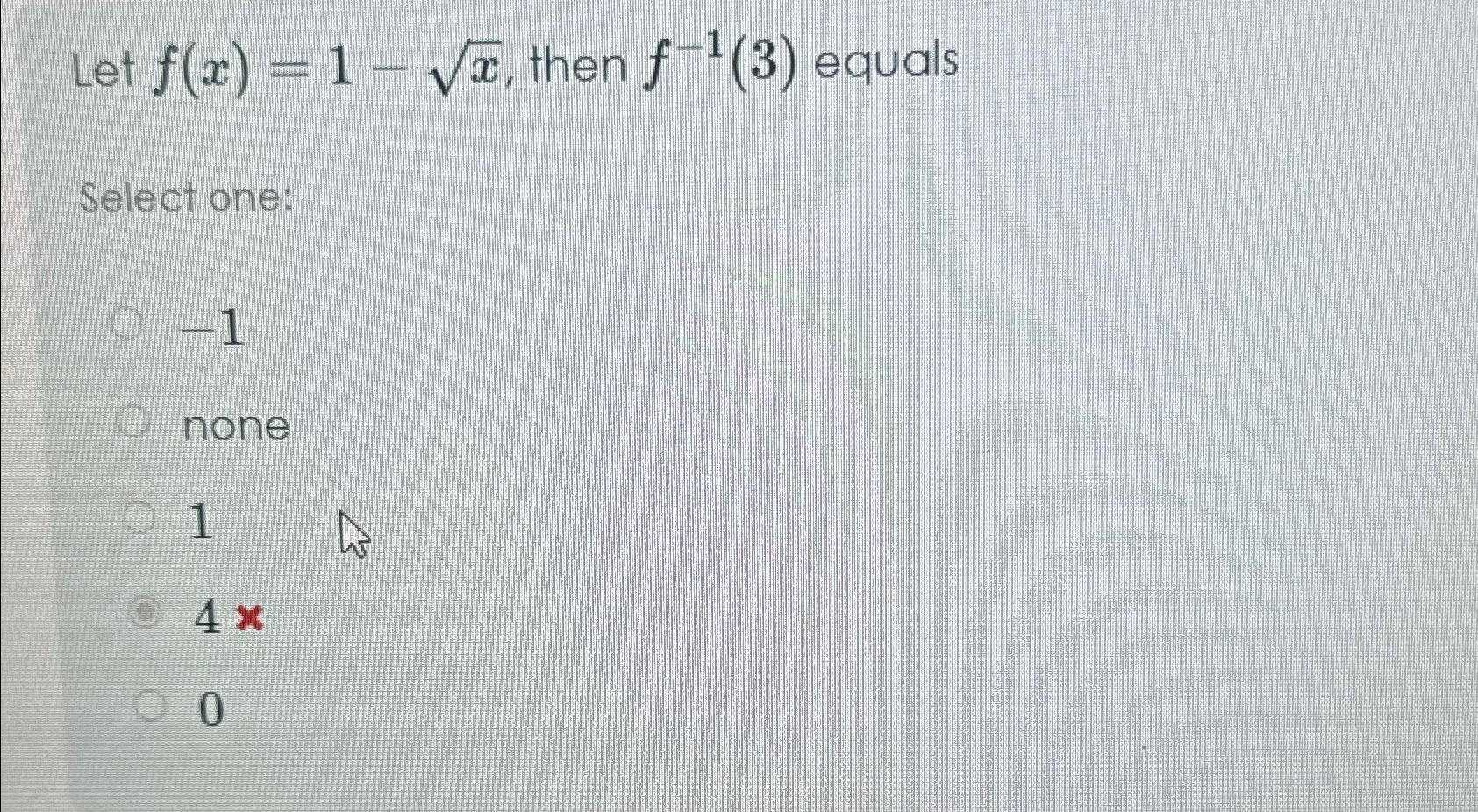 solved-let-f-x-1-x2-then-f-1-3-equalsselect-chegg