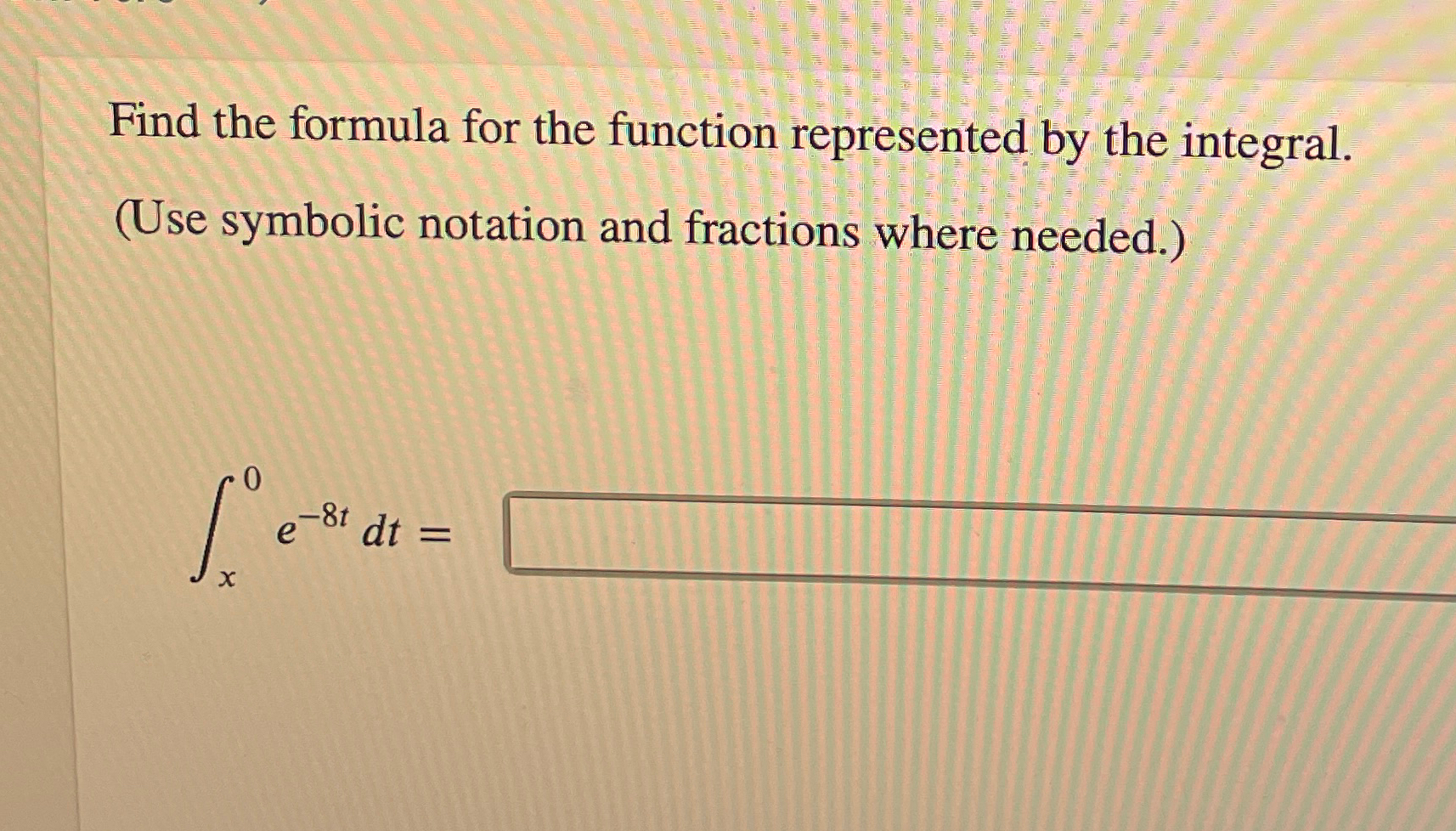 Solved Find the formula for the function represented by the | Chegg.com