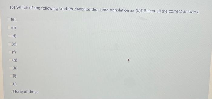 Solved The figure below shows a number of translation | Chegg.com