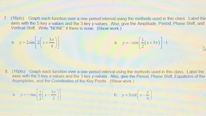 Solved Very Confused, Can Someone Help Me With 7a And B And | Chegg.com