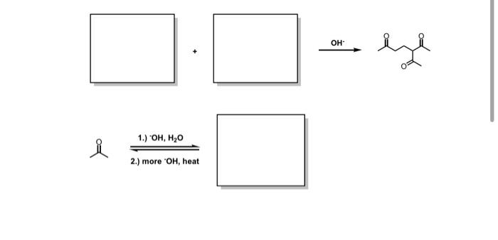 Solved OH 생 1.) OH, H2O 요 2.) more "OH, heat | Chegg.com