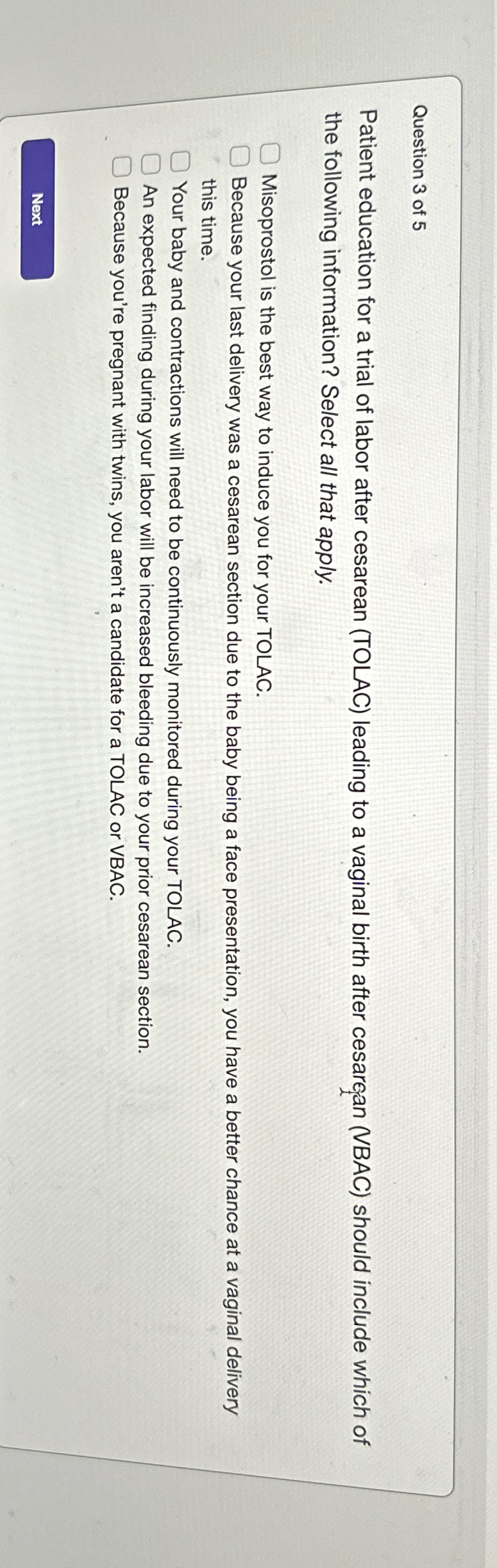 Am I a Good Candidate for a Vaginal Birth After Cesarean (VBAC