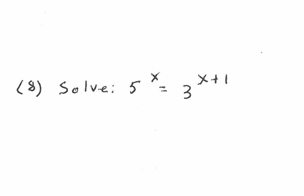 Solve 5 X 2