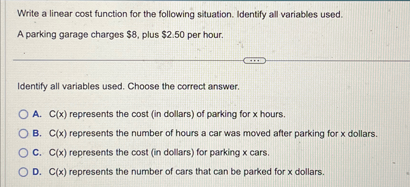 solved-write-a-linear-cost-function-for-the-following-chegg
