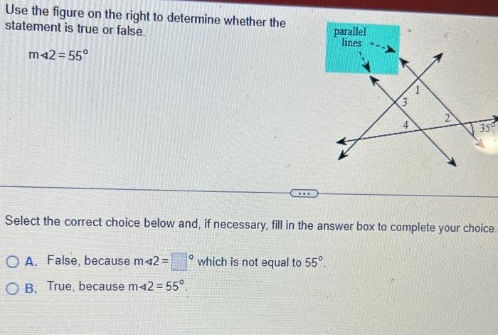 Solved Use the figure on the right to determine whether the | Chegg.com