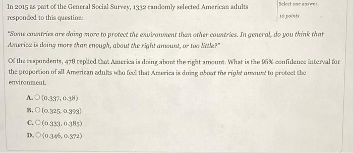 Solved Select one answer In 2015 as part of the General | Chegg.com