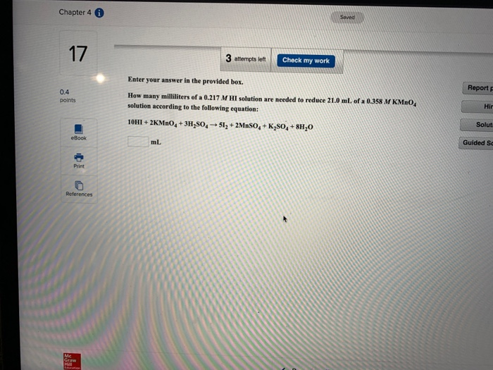 Solved Chapter 4 Saved 16 3 attempts left Check my work 0.4 | Chegg.com