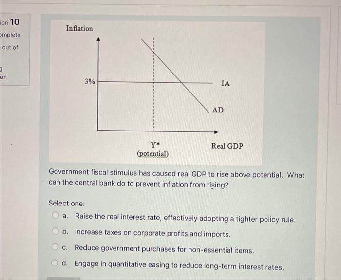 Solved On The Issue Of Central Bank Independence, Evidence | Chegg.com