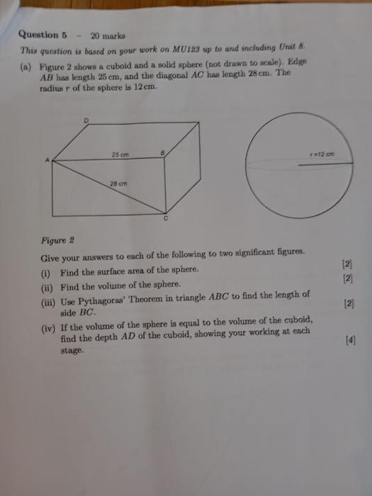 Solved Question 5 - 20 Marks This Question Is Based On Your | Chegg.com