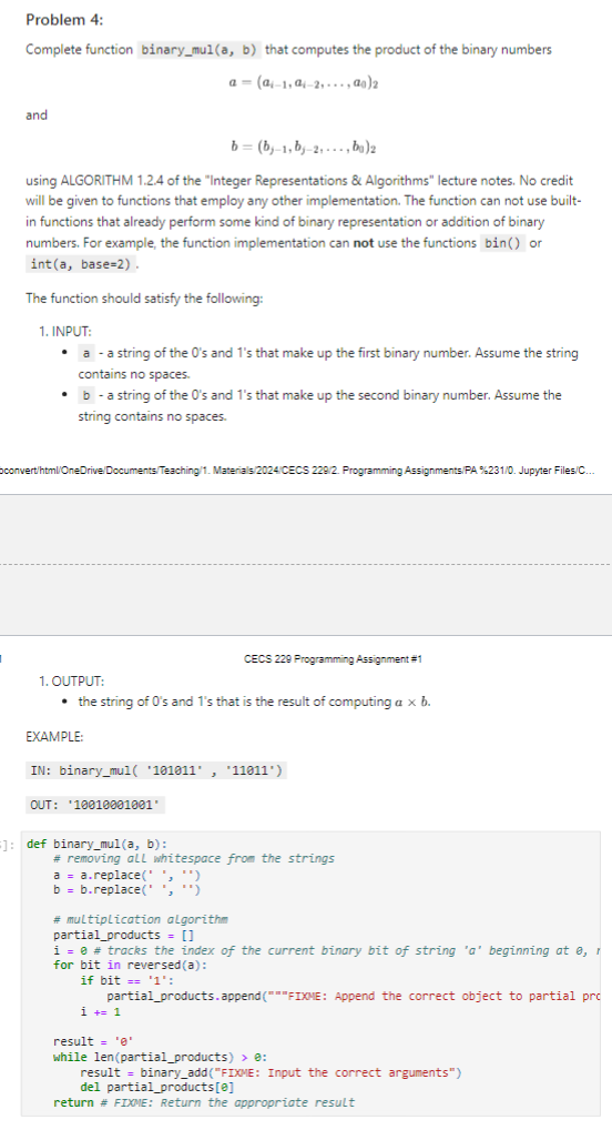 Solved Please help me correct codes for running these by | Chegg.com