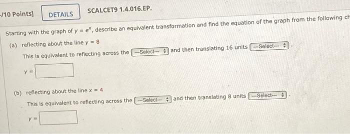 Solved Find the exponential function f(x) Cb* whose graph is | Chegg.com