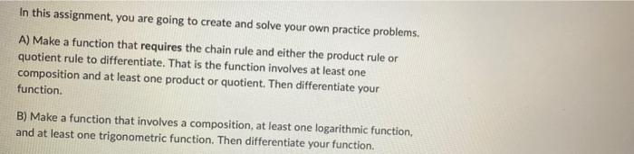 Solved In this assignment, you are going to create and solve | Chegg.com