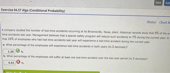 solved-a-company-studied-the-number-of-lost-time-accidents-chegg