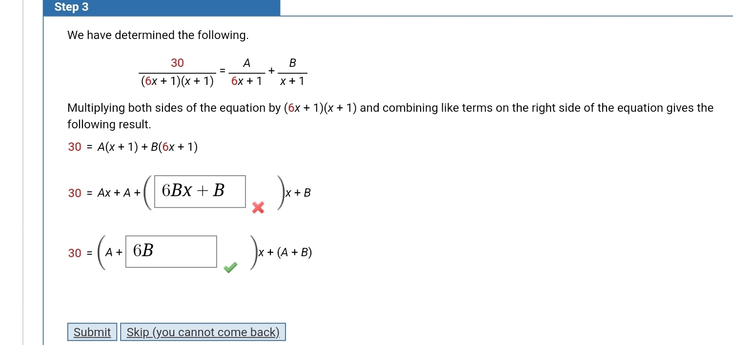 Solved Step 3We have determined the | Chegg.com