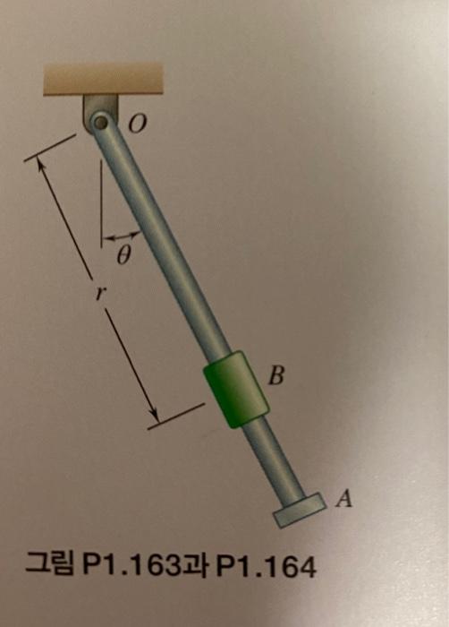 Solved How can I solve it ?The oscillation of rod OA about O | Chegg.com